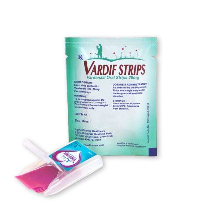 Vardif Oral Strips 20mg